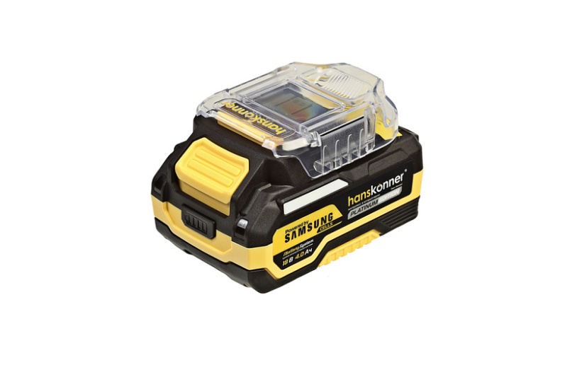 Аккумулятор PLATINUM 18 В, 1BatterySystem, 4.0 Ач, SAMSUNG, блистер Hanskonner HBP2004PRO