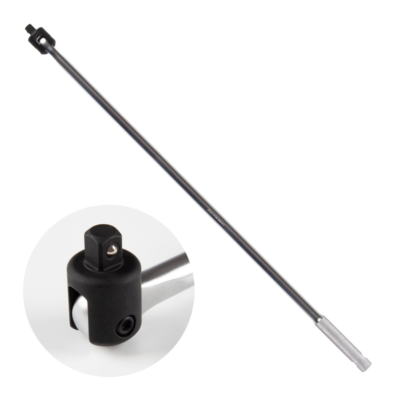 Вороток 1/2", 750 мм, с шарниром MACTAK 011-40750