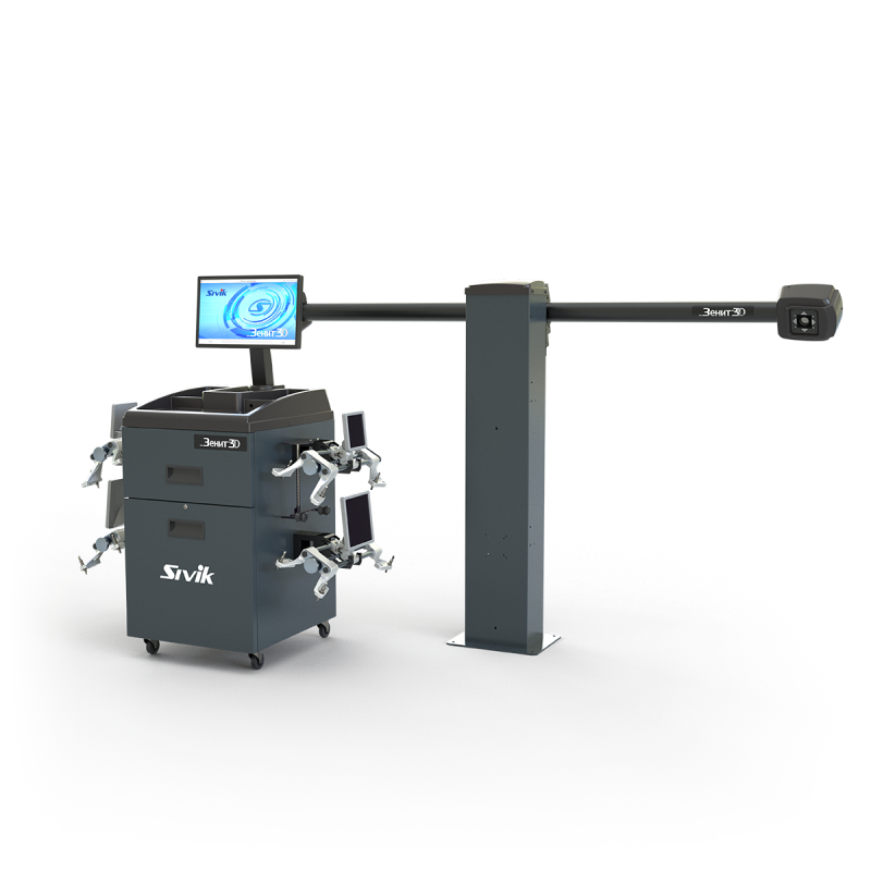 Стенд регулировки развала схождения Зенит-3D для работы на яме SIVIK М2КС