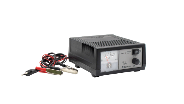 Зарядное устройство  Вымпел-28 (десульфатирующее,автомат,0-7А,12В,стрел.амперметр) 2228