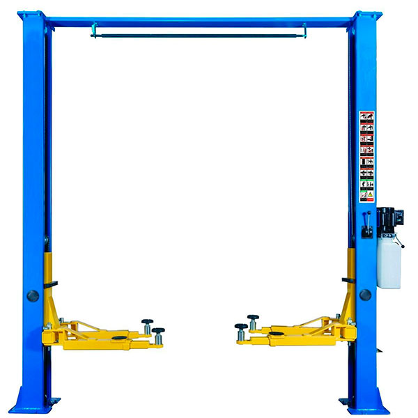 Подъемник двухстоечный г/п 5.5т, 380В, с верхней синхронизацией ROSSVIK V2-5.5L.380.5005
