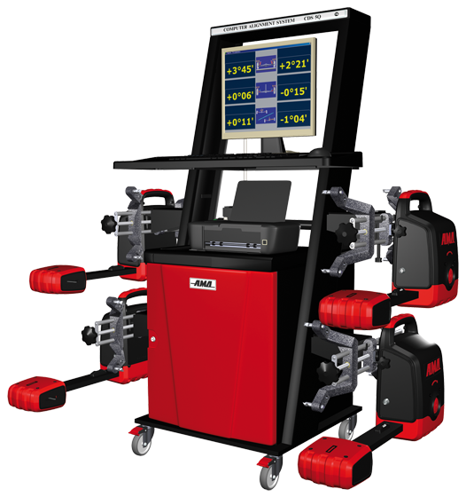 Компьютерный диагностический стенд,  П-образный контур, стойка "Комфорт" КДС-5К (6х4)