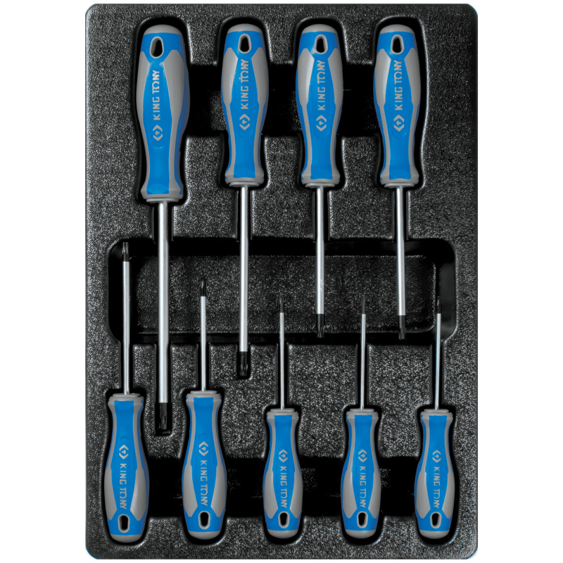 KINGTONY Набор отверток TORX, ложемент, 9 предметов 9-31909PR