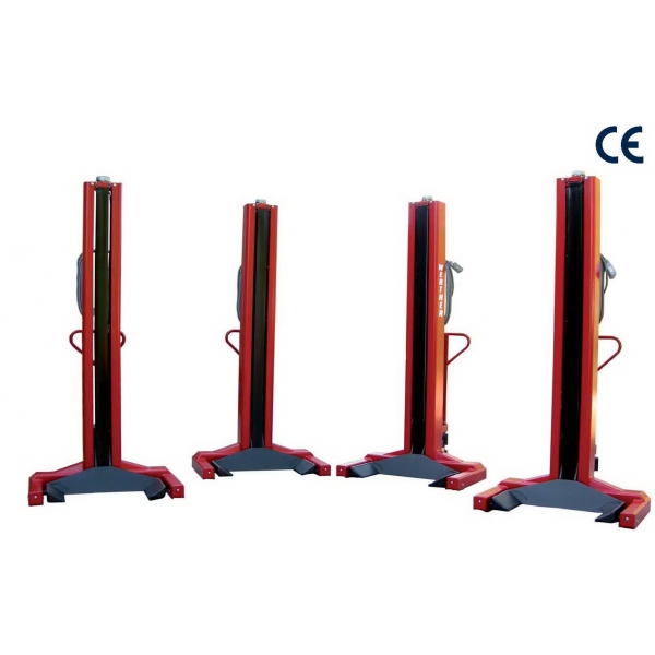 Колонны подкатные  электромеханические  г/п 51 т. (6 х 8,5 т) Werther LTW85 6C+6