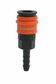 БРС универсальный F1/4''', пластиковая муфта ROSSVIK A321/2.P