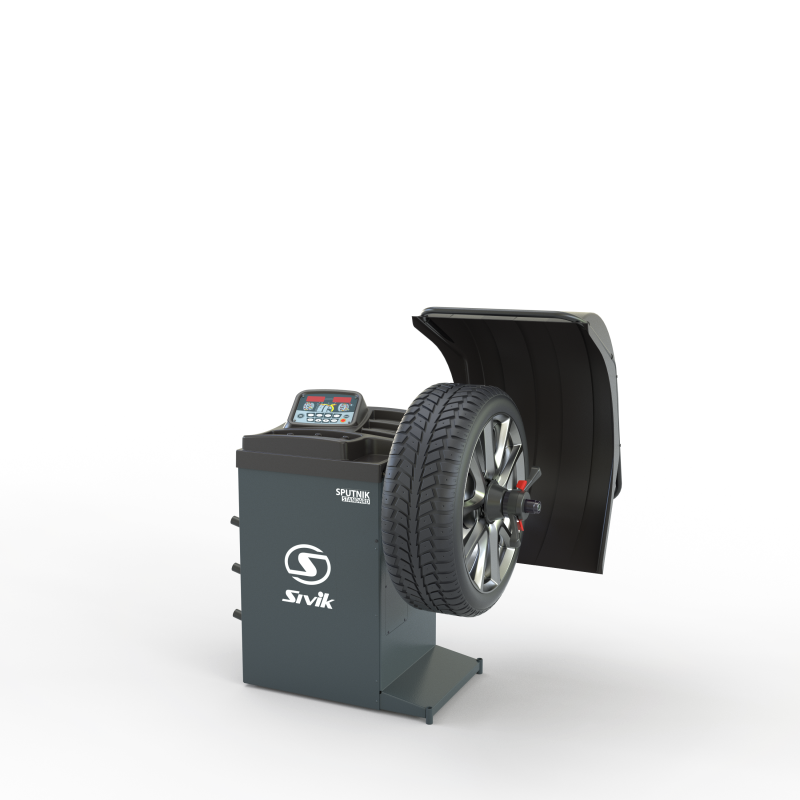 Балансировочный станок СИВИК СБМК-60 СТ Sputnik Standart (серый), 26" d (Россия)