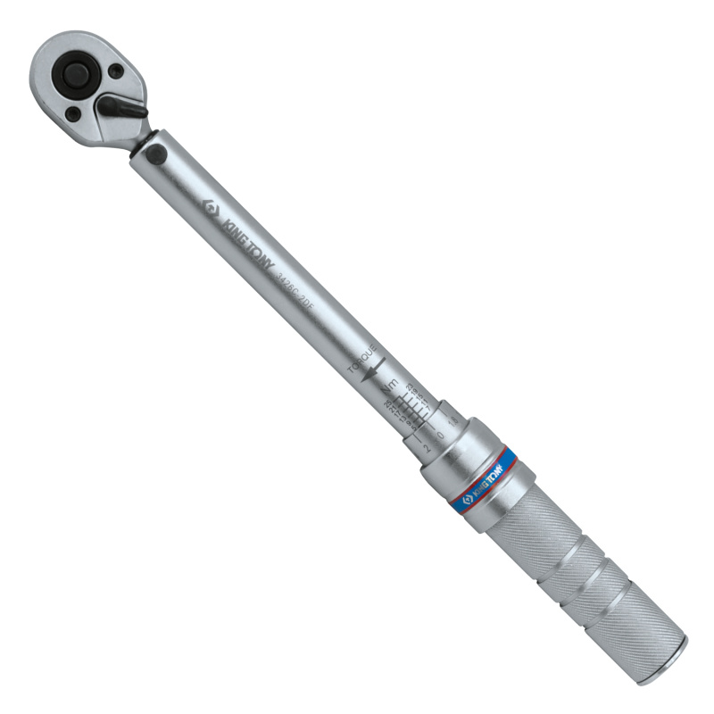 KING TONY Динамометрический ключ серии "COMPACT", 1/4", 5-25 Нм, футляр 3426C-2DF