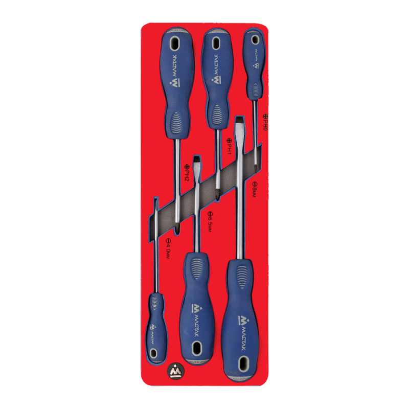 MACTAK Набор отвёрток, 6 пр. 5-4006