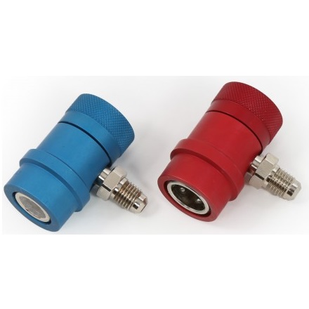 Пара специальных быстрых разъемов для автомобилей с фреоном HFO1234YF 01.000.168