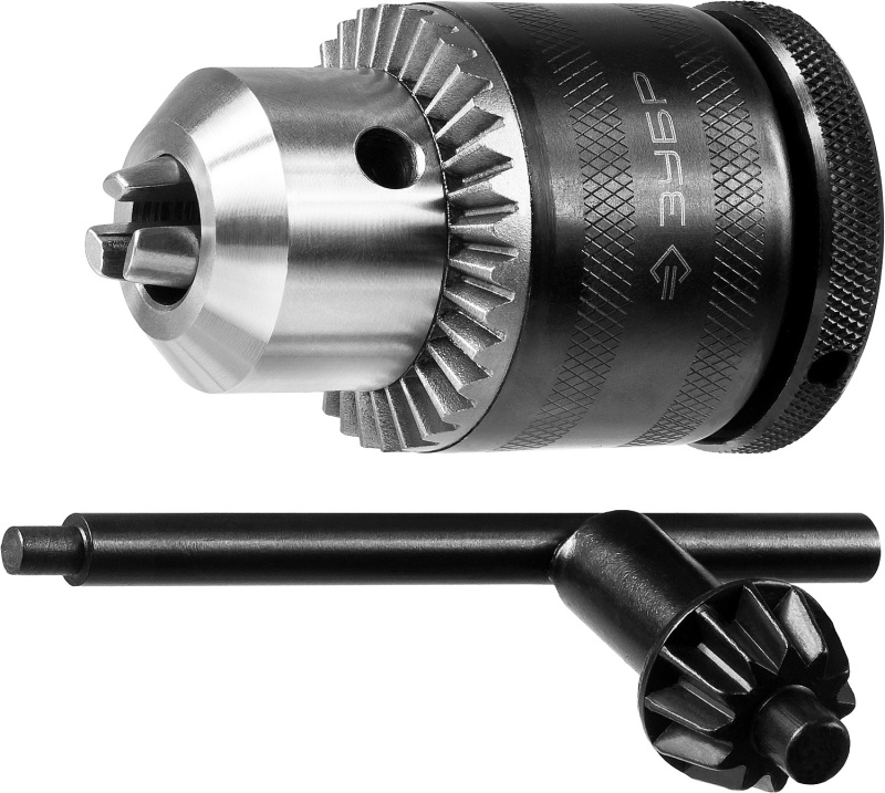 Патрон для дрели с ключом ЗУБР Профессионал 29082-13-1/2_z02