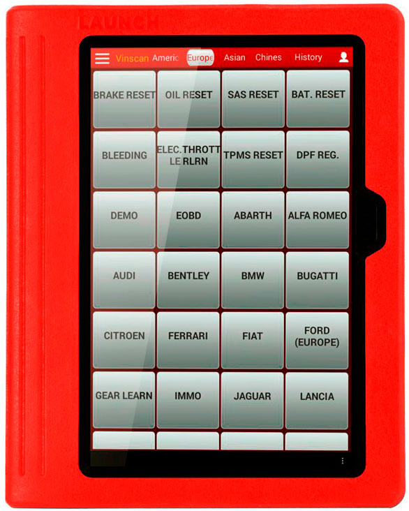 Автосканер диагностический мультимарочный Launch X-431 PRO3 HD (v. 2017) для грузовых автомобилей