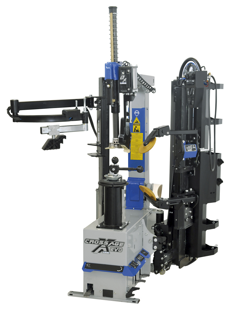 Шиномонтажный автомат. 2-х скоростной станок с пн.системой крепл-я колес Giuliano Crossage EVO PLUS