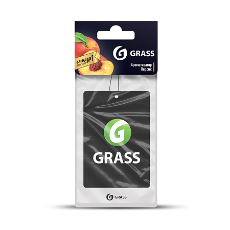 Картонный ароматизатор "GRASS" (персик)