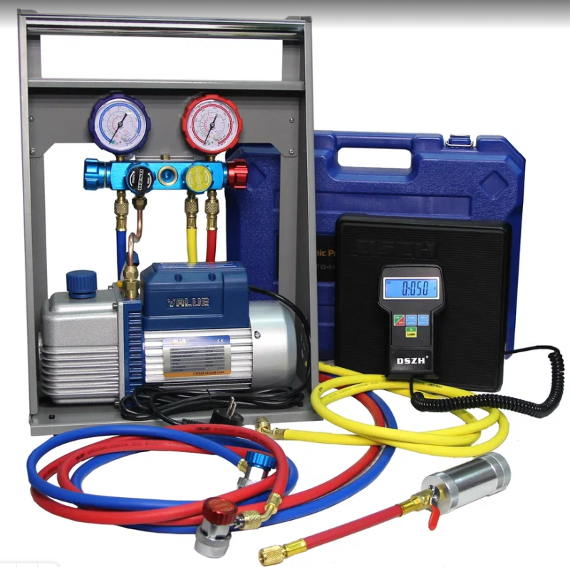 Заправочная станция ручная для систем кондиционирования ТехСтенд АС1250