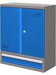 Шкаф настенный серии "CLASSIC"  — один ящик, синий  03.001М-5015